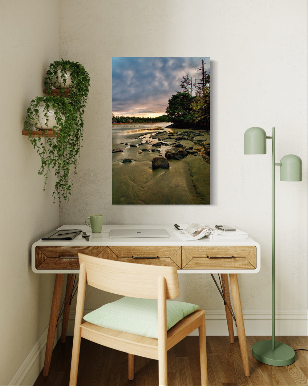 "Low Tide at Schooners Beach, Tofino" 16x24 Limited Edition 2nd of 3.